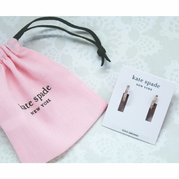 kate spade Jewelry - Kate Spade hoop earrings